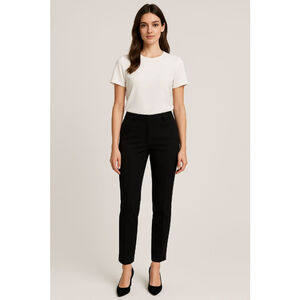 Women's Maeve by Anthropologie Black Ankle & Cropped Pants Size 4